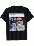 There Is Motion John Pork Meme Tee Unisex Oversized Short Sleeve Casual Top