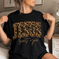 The Way The Truth The Life Bible Verse Print Oversized Sweatshirt Unisex Cotton Top