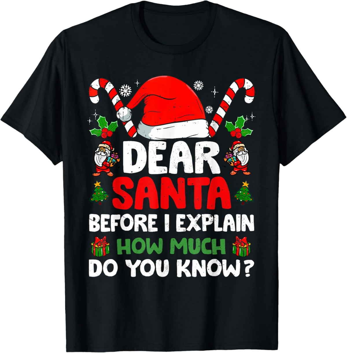 Funny Christmas Drinking Shirt Whiskey Liquor Drinker Saying Mens T-Shirt