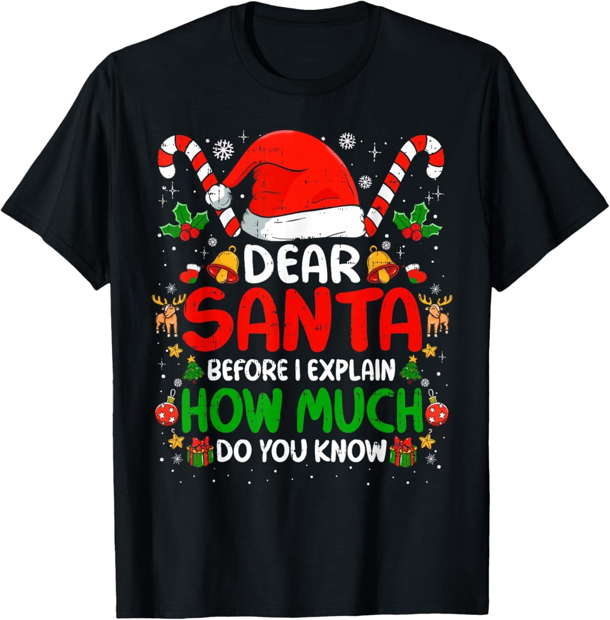 Funny Christmas Drinking Shirt Whiskey Liquor Drinker Saying Mens T-Shirt