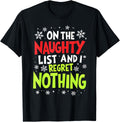 Funny Christmas Drinking Shirt Whiskey Liquor Drinker Saying Mens T-Shirt