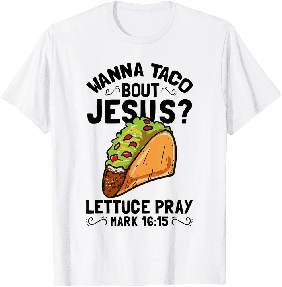 Jesus Funny Christian Graphic T‑Shirt, Women Men Short‑Sleeve Casual Cotton Tee