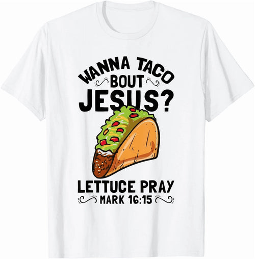 Jesus Funny Christian Graphic T‑Shirt, Women Men Short‑Sleeve Casual Cotton Tee