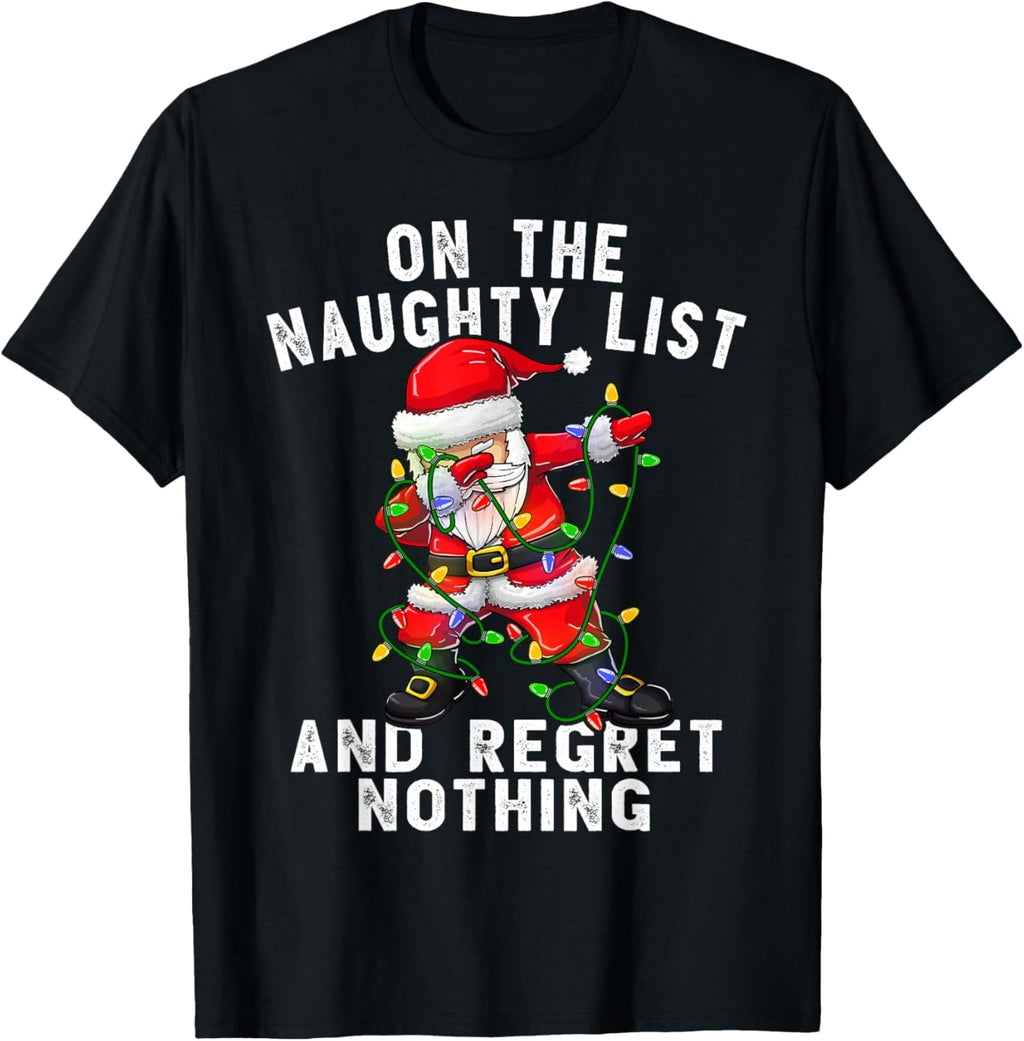 Funny Christmas Drinking Shirt Whiskey Liquor Drinker Saying Mens T-Shirt