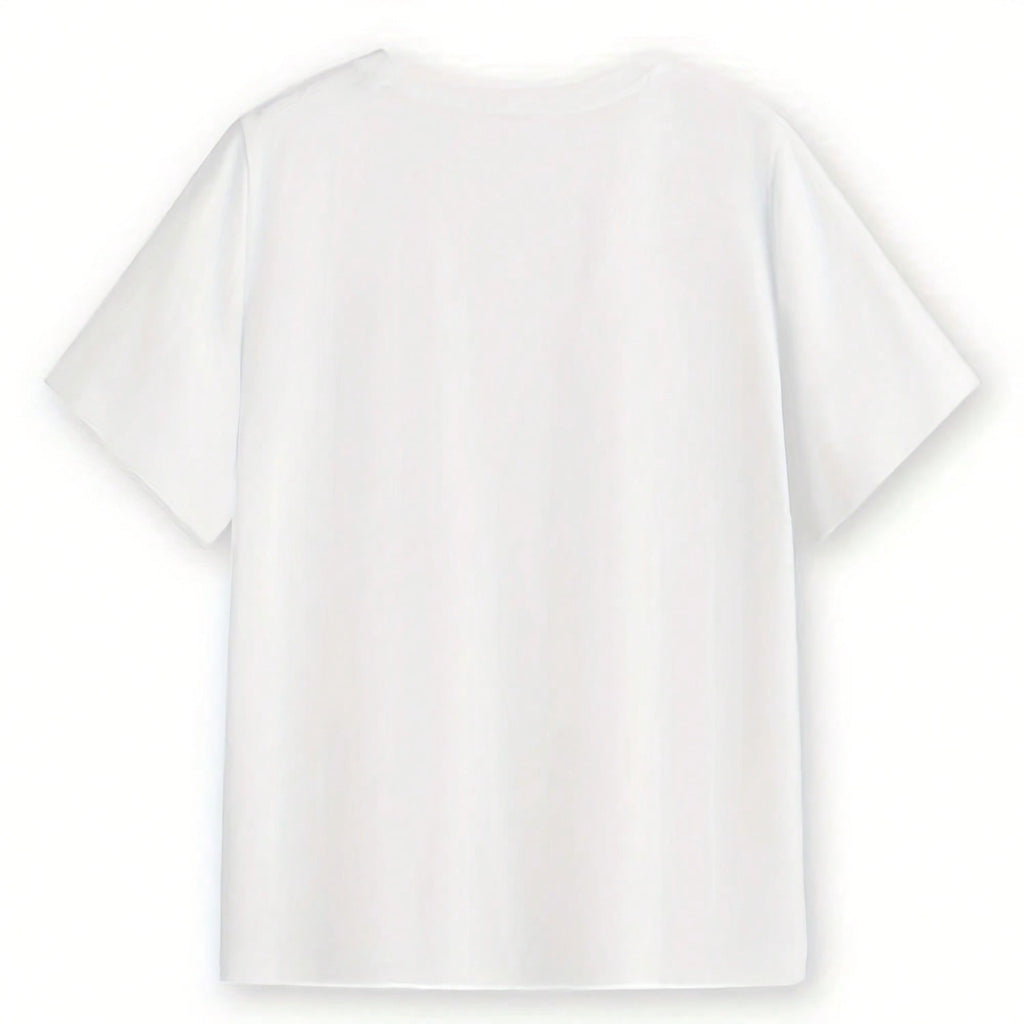 Merry Christmas Collage Graphic T-Shirt, Gift for Holiday Enthusiasts, Casual Everyday Wear