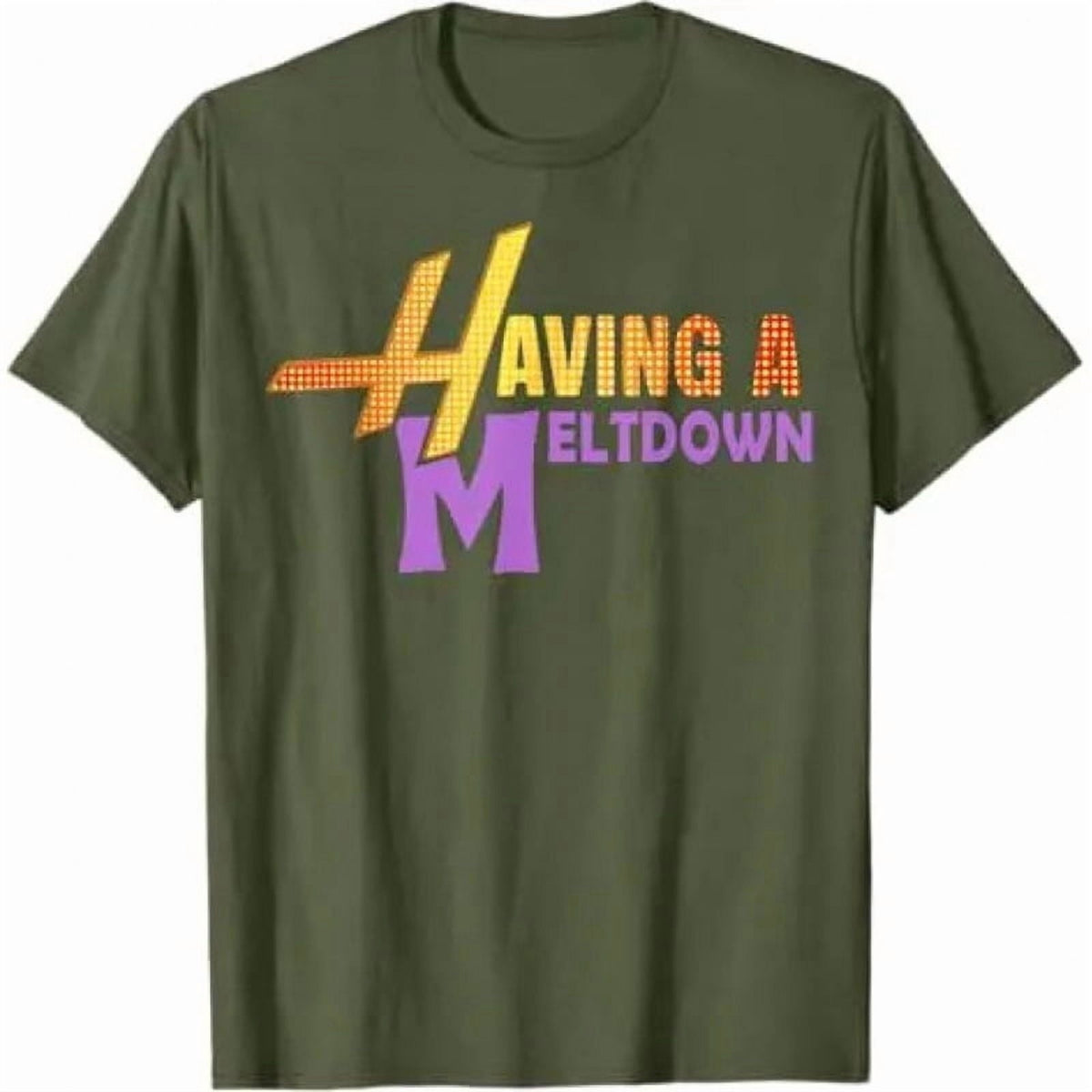 Having A Meltdown Shirt Funny Retro Saying Tee